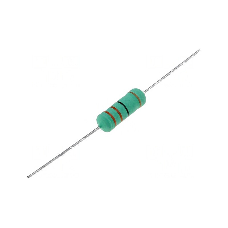 Rezistor bobinat THT 750mΩ 5W ±5% Ø6,5x17,5mm 400ppm/°C | Electronic-mag.ro | Componente Electronice