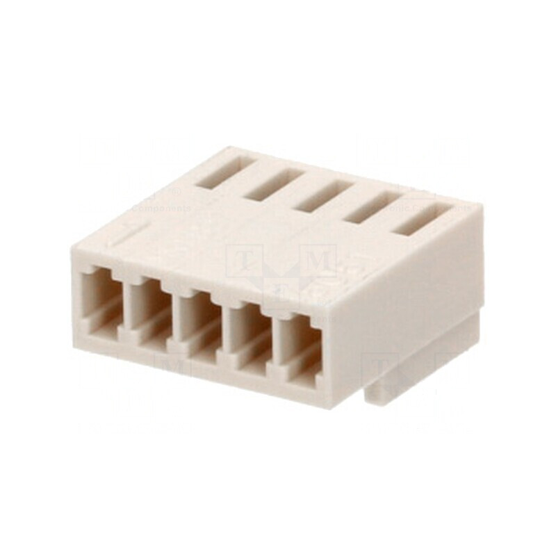 Conector cablu-placă mufă mamă KK 2,5mm PIN 5 fără contacte | Electronic-mag.ro | Componente Electronice Conector cablu-placă mufă mamă KK 2,5mm PIN 5 fără contacte | Electronic-mag.ro | Componente Electronice