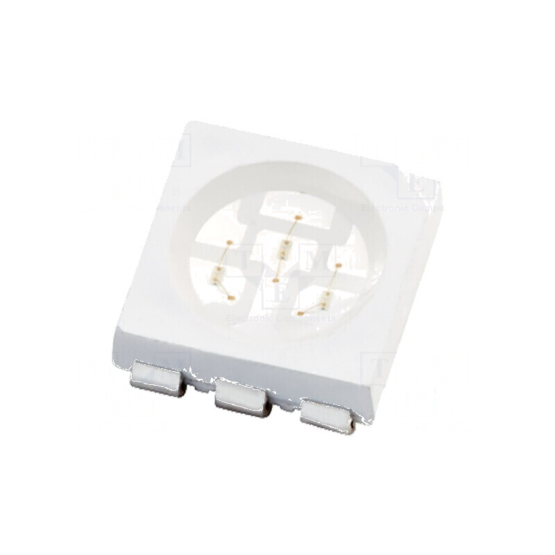 LED SMD 5050 Albastru 780-1000mcd 5x5mm 120° 20mA | Electronic-mag.ro | Componente Electronice