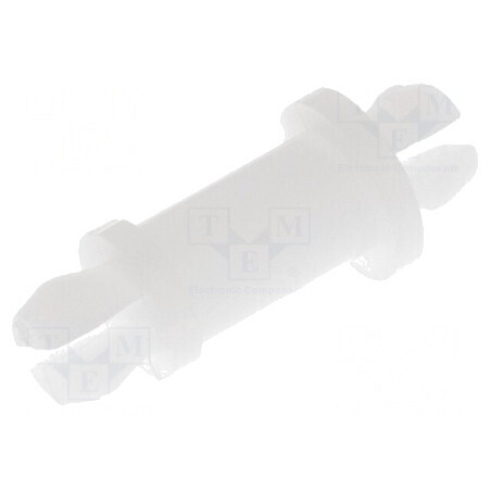 Distanţier PCB poliamidă 9,5mm cu orificiu montaj 4/4mm | Electronic-mag.ro | Componente Electronice
