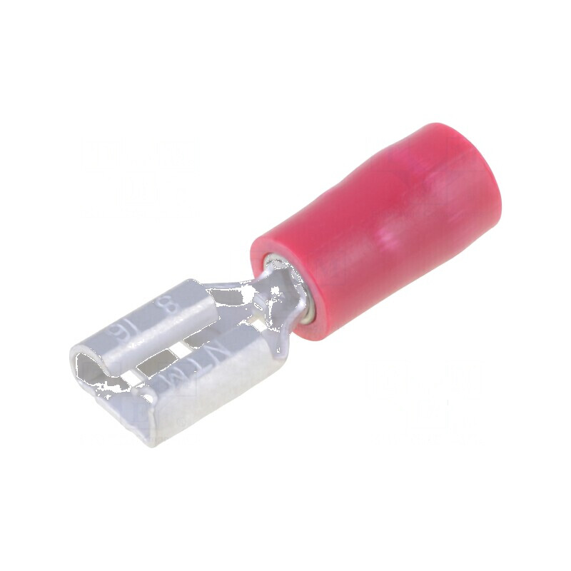 Terminal plat 4,8mm mamă crimpat 0,75-1,25mm2 | Electronic-mag.ro | Componente Electronice