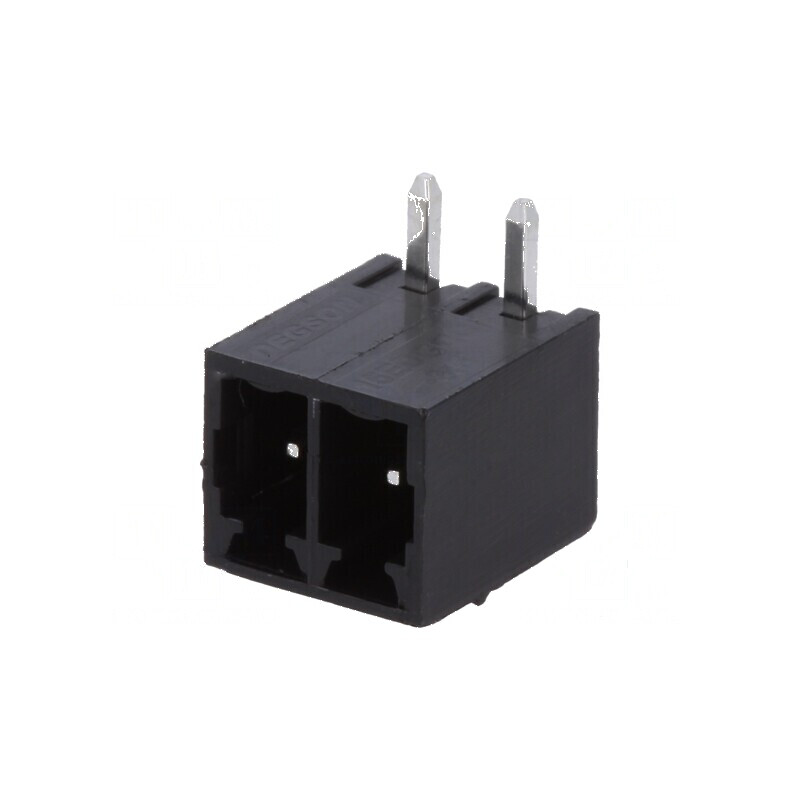 Regletă de conexiuni deconectabilă 3,5mm cu 2 socluri tată | Electronic-mag.ro | Componente Electronice