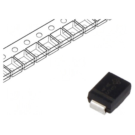 Diodă Schottky SMD 40V 2A SMB - Redresor pe rolă, bandă | Electronic-mag.ro | Componente Electronice