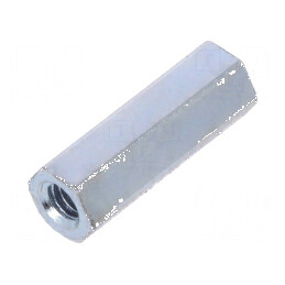 Piuliță distanțieră filetată M2,5 hexagonală 12mm | Electronic-mag.ro | Componente Electronice