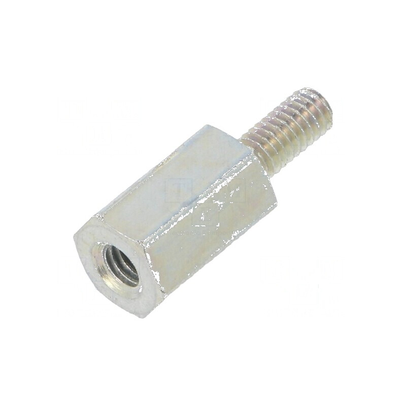 Piuliță distanțieră filetată 8mm M2,5 hexagonală | Electronic-mag.ro | Componente Electronice
