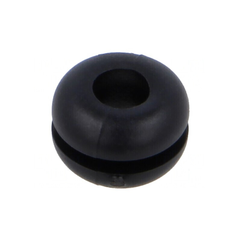 Manșon PVC negru 6,4mm x 4mm, 0÷80°C | Electronic-mag.ro | Componente Electronice