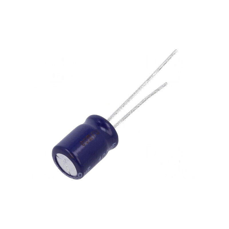 Condensator electrolitic THT 100uF 50V 8x11,5mm ±20% M | Electronic-mag.ro | Componente Electronice