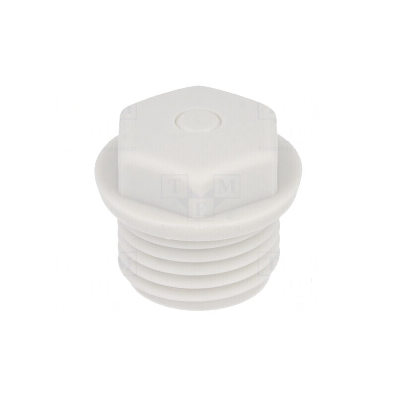 Capac de protecție M16 1,5 IP54 polietilenă gri -20÷80°C | Electronic-mag.ro | Componente Electronice