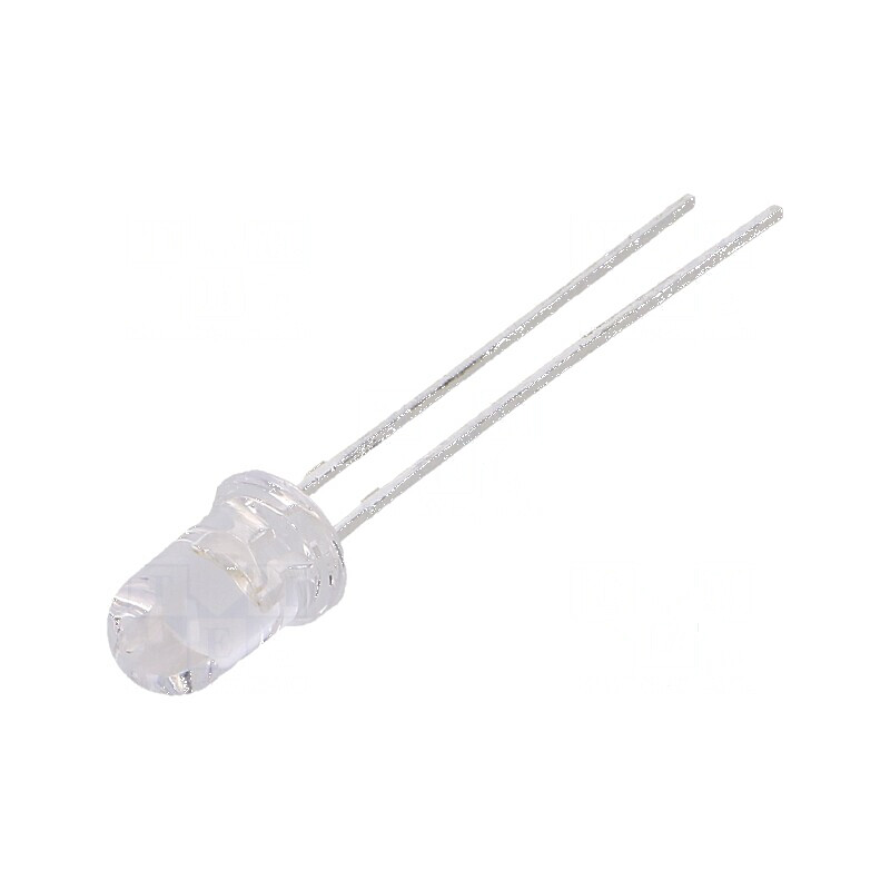 LED 5mm Verde 5000-6000mcd 20° Convex | Electronic-mag.ro | Componente Electronice