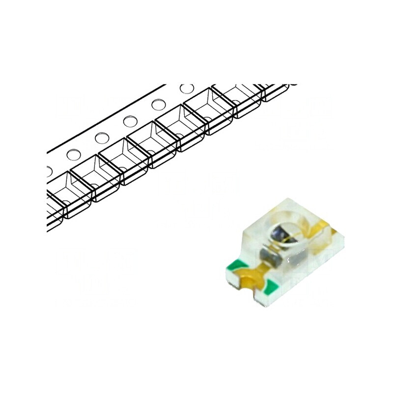 Fototranzistor 1206 3x1,5x1,4mm λp max 940nm 30V 60° | Electronic-mag.ro | Componente Electronice