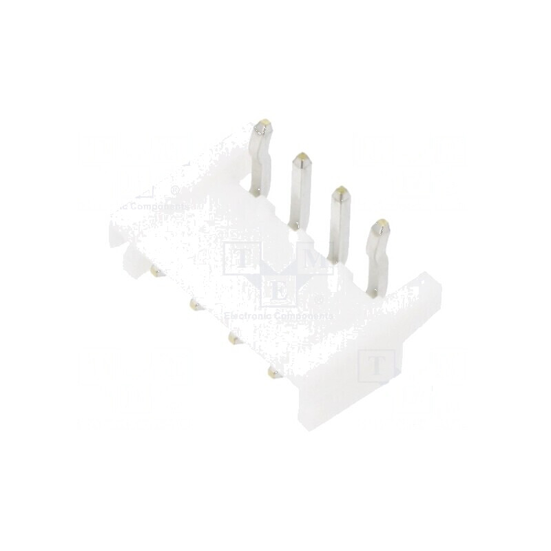 Conector cablu-placă soclu tată EH 2,5mm PIN 4 THT 250V 3A | Electronic-mag.ro | Componente Electronice