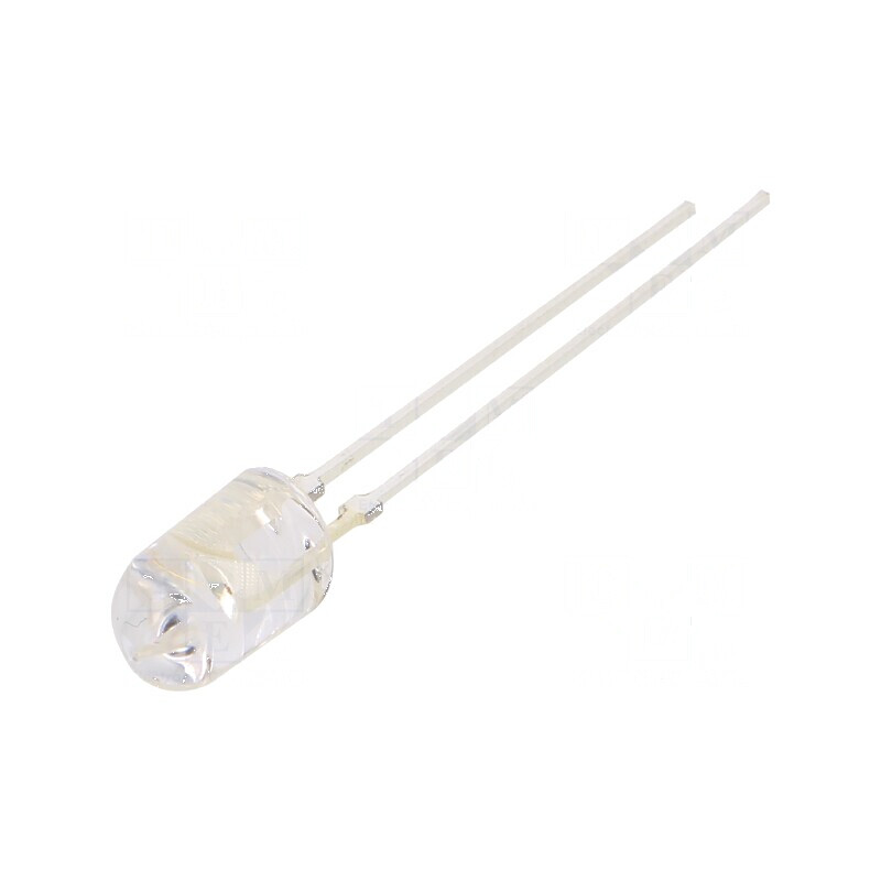 Lampa LED ovală portocalie 4,7x5,7mm 4200-5800mcd 40/70° 20mA | Electronic-mag.ro | Componente Electronice