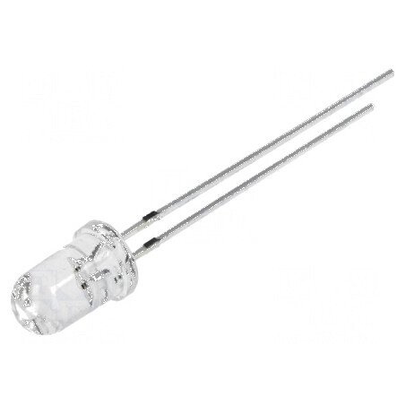 LED 5mm portocalie 4200-5800mcd 15° convex | Electronic-mag.ro | Componente Electronice