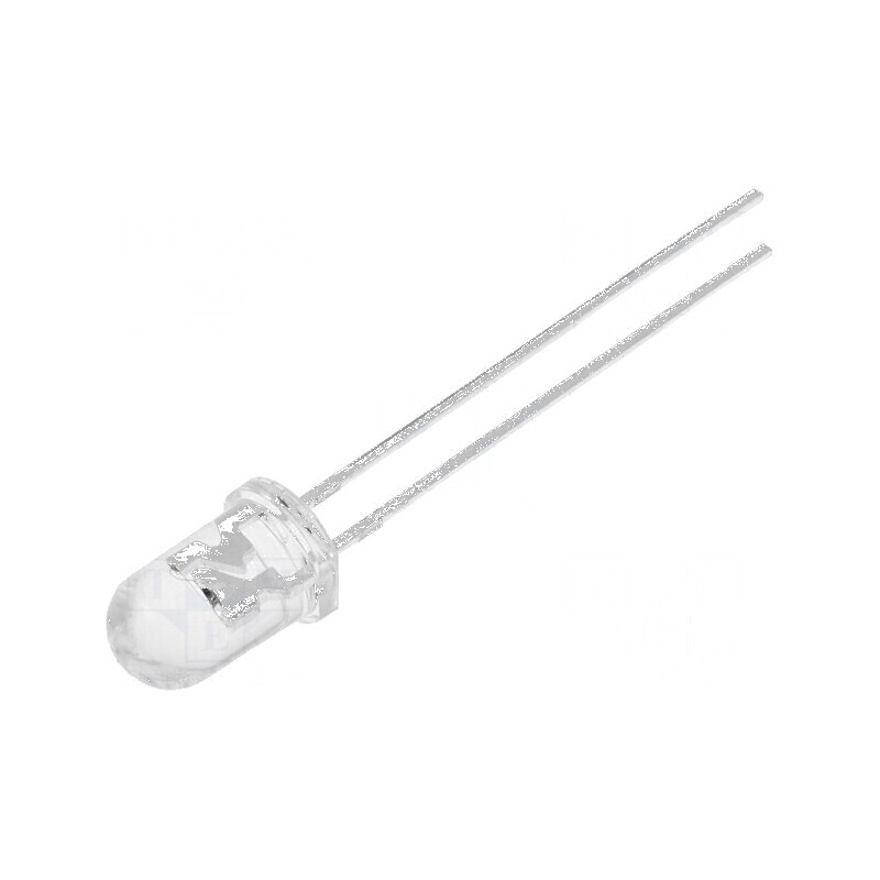 LED 5mm Verde 2180mcd 60° Convex | Electronic-mag.ro | Componente Electronice