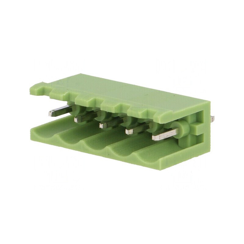 Regletă de conexiuni deconectabilă 5 pini, 5 piste | Electronic-mag.ro | Componente Electronice