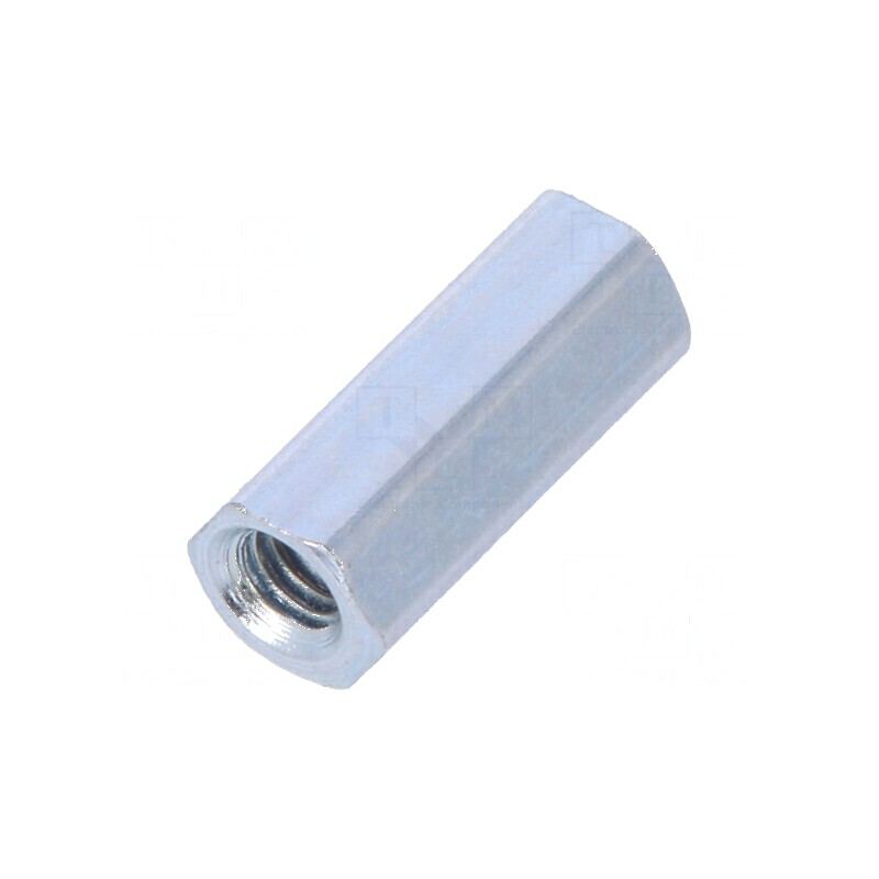 Piuliță distanțieră filetată 10mm M2,5 hexagonală | Electronic-mag.ro | Componente Electronice
