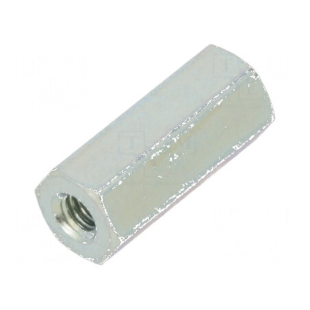 Piuliță distanțieră filetată 12mm M2,5 hexagonală | Electronic-mag.ro | Componente Electronice