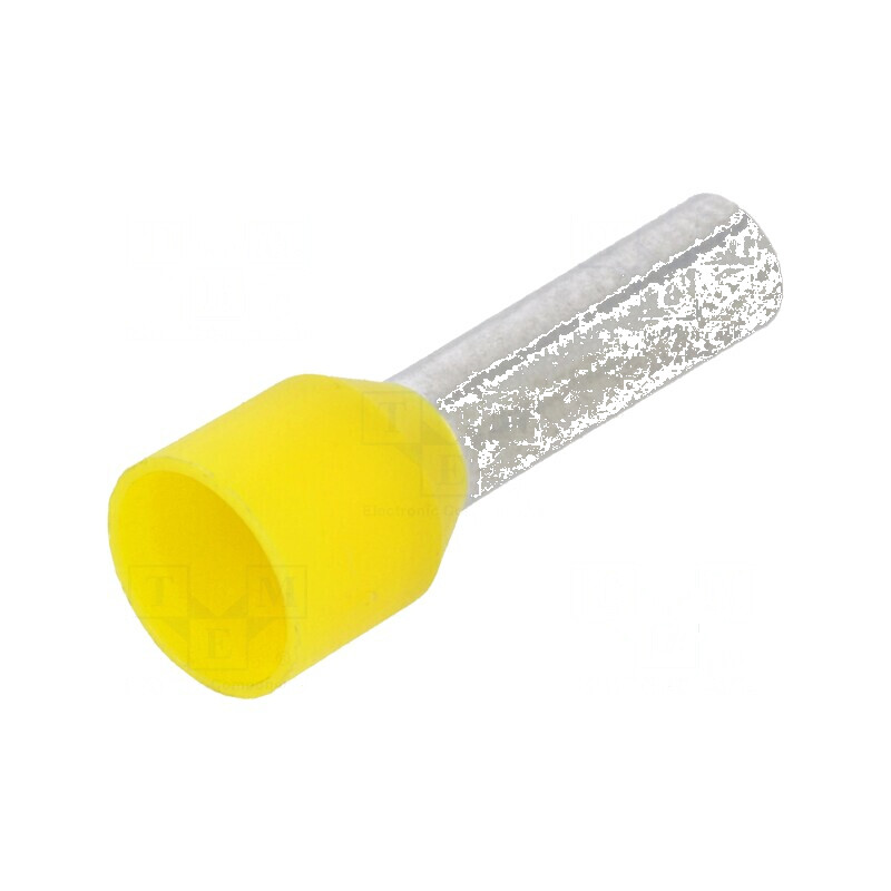 Vârf tub de capăt izolată cupru 6mm2 12mm cositorit crimpat | Electronic-mag.ro | Componente Electronice Vârf tub de capăt izolată cupru 6mm2 12mm cositorit crimpat | Electronic-mag.ro | Componente Electronice