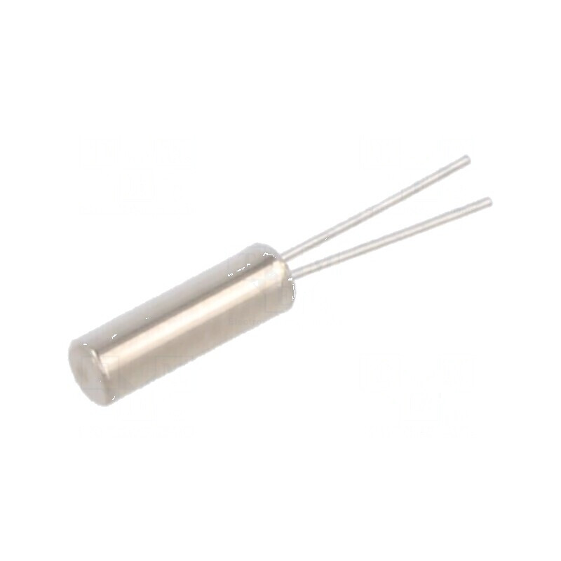 Rezonator pentru ceasuri 32,768kHz ±10ppm 6pF THT Ø1,9x6mm | Electronic-mag.ro | Componente Electronice Rezonator pentru ceasuri 32,768kHz ±10ppm 6pF THT Ø1,9x6mm | Electronic-mag.ro | Componente Electronice