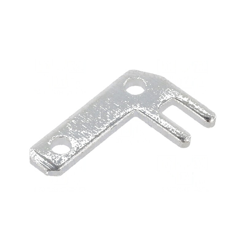 Terminal plat 2,8mm 0,8mm tată THT alamă cositorit | Electronic-mag.ro | Componente Electronice