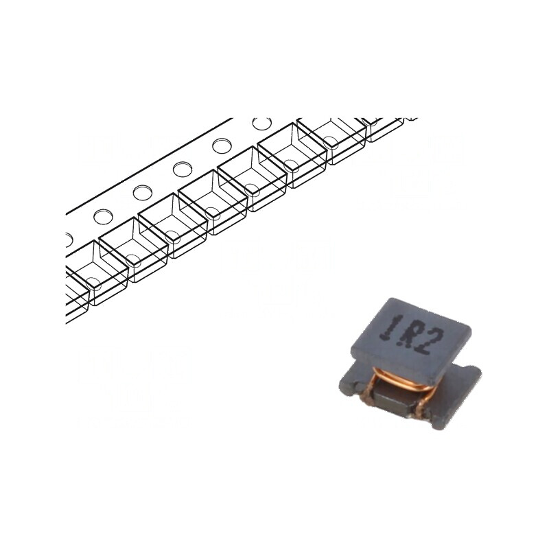 Inductor SMD 1,2uH 500mA 200mΩ ±20% 4,5x3,2x2,6mm 1MHz | Electronic-mag.ro | Componente Electronice Inductor SMD 1,2uH 500mA 200mΩ ±20% 4,5x3,2x2,6mm 1MHz | Electronic-mag.ro | Componente Electronice