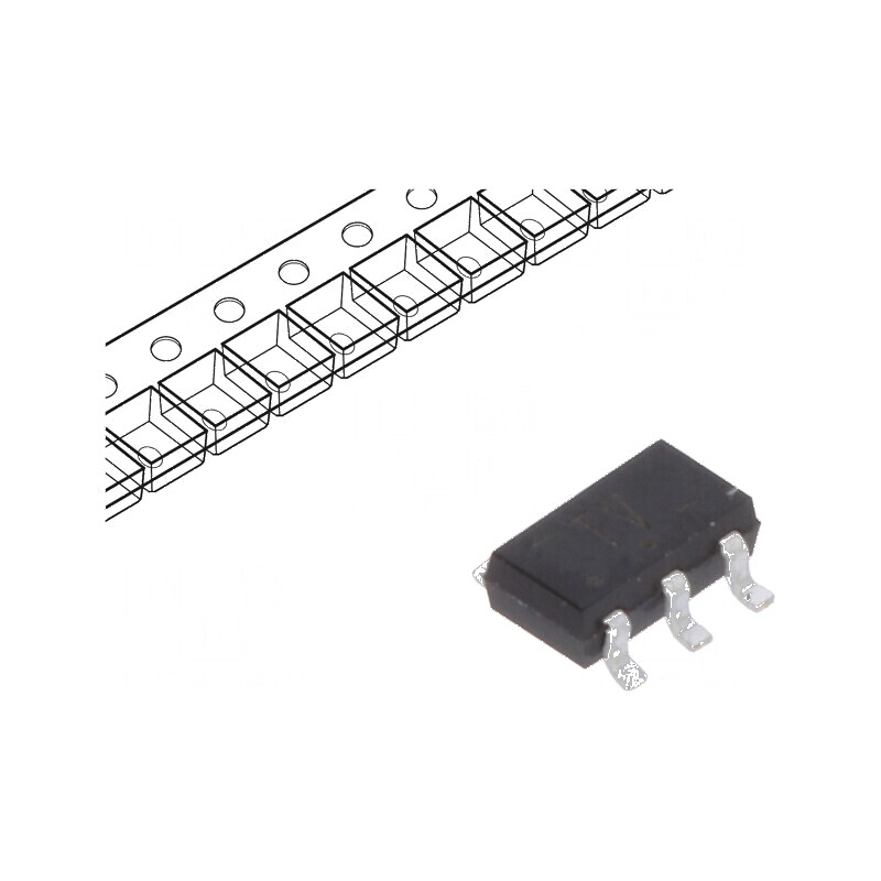 Buffer digital non-inversor CMOS TTL SMD SC74 HCT - 2 canale | Electronic-mag.ro | Componente Electronice