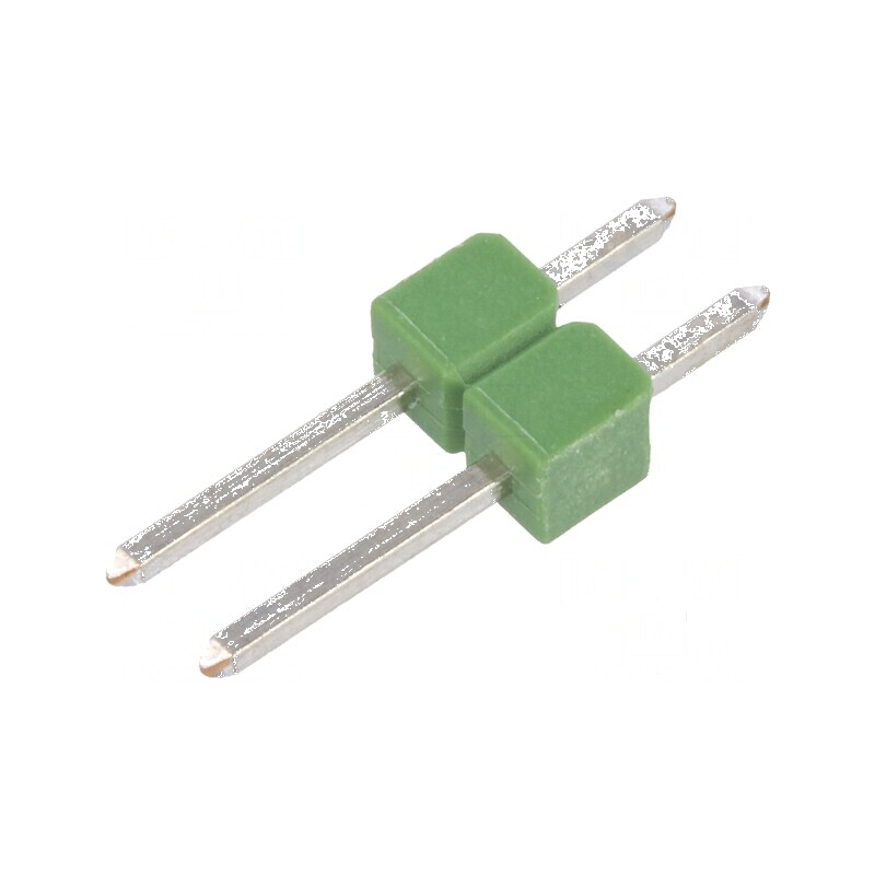 Conector AMPMODU MOD II tată PIN 2 THT | Electronic-mag.ro | Componente Electronice
