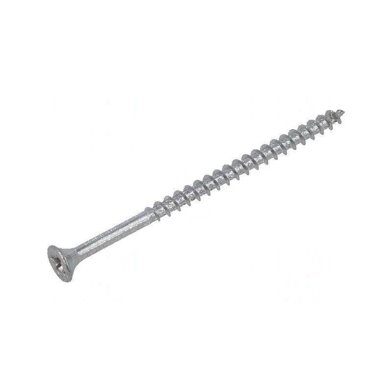 Şurub de lemn 4x70mm cu cap îngropat Pozidriv PZ2, oţel călit zincat | Electronic-mag.ro | Componente Electronice