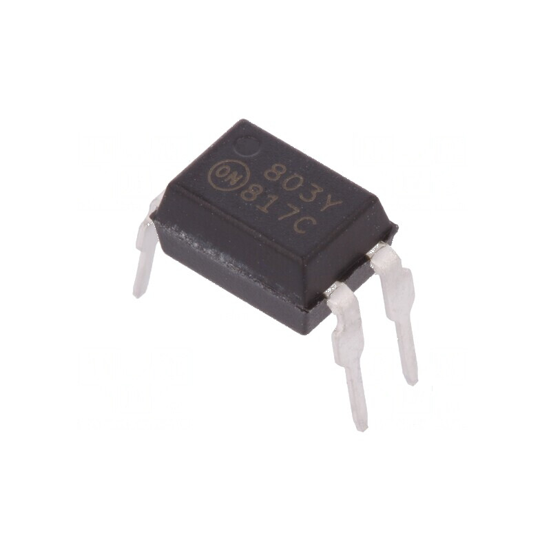 Optocuplor THT DIP4 cu tranzistori, CTR 200-400% la 5mA, canal 1 OUT | Electronic-mag.ro | Componente Electronice