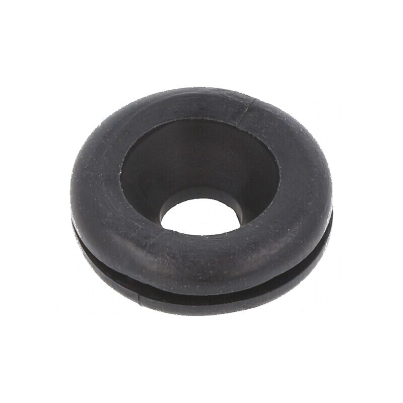 Manșon PVC negru Ø 9,5mm - Ø 5mm, rezistență -30÷60°C | Electronic-mag.ro | Componente Electronice