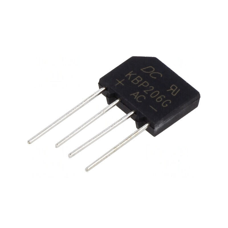 Punte redresoare monofazată Urmax 600V 2A 60A | Electronic-mag.ro | Componente Electronice