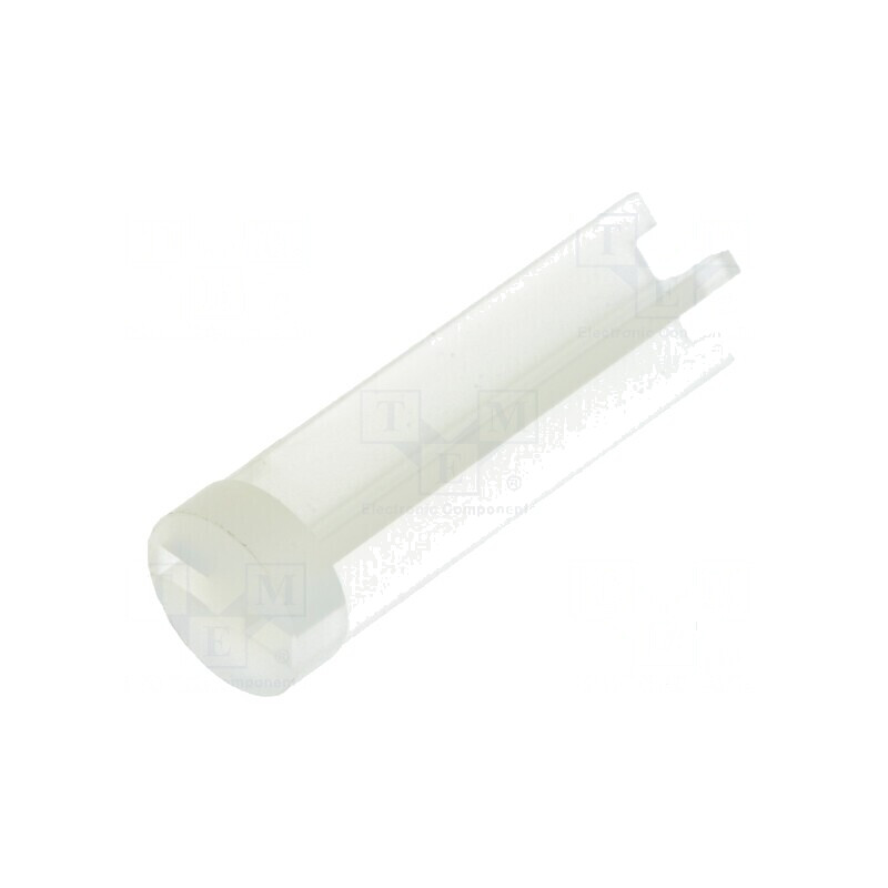 Bucșă de distanțare LED 6mm pentru LED-uri de 5mm, Lungime 19,1mm | Electronic-mag.ro | Componente Electronice