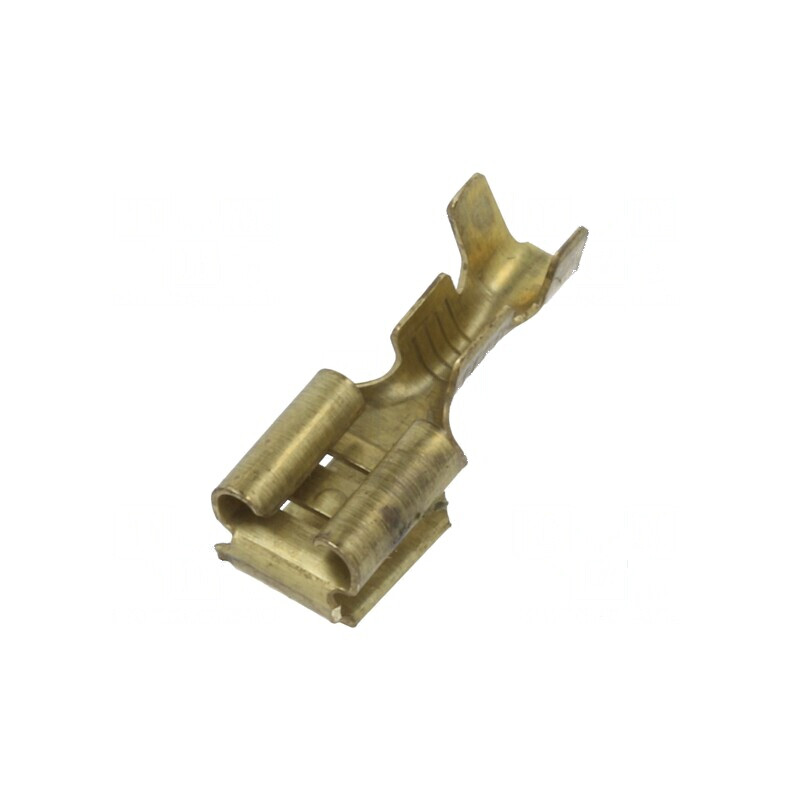 Terminal plat 6,3mm mamă/tată 1÷2,5mm² crimpat alamă | Electronic-mag.ro | Componente Electronice