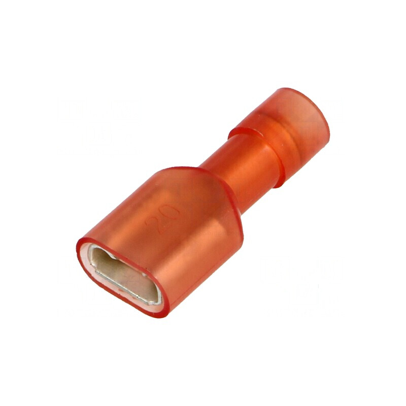 Terminal plat 6,3mm mamă 0,25-1,5mm² pentru cablu | Electronic-mag.ro | Componente Electronice