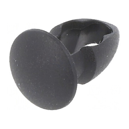 Diblu poliamidă 4,8mm x 3,2mm negru UL94V-2 | Electronic-mag.ro | Componente Electronice