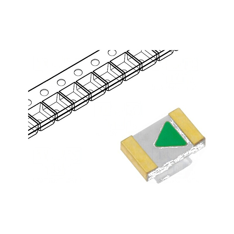 Fototranzistor 0805 940nm 30V 120° cu lentilă transparentă | Electronic-mag.ro | Componente Electronice