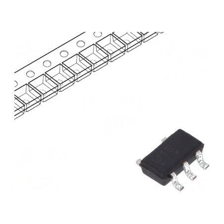 Buffer digital non-inversor CMOS SMD TSOP5 VHC 1 canal | Electronic-mag.ro | Componente Electronice