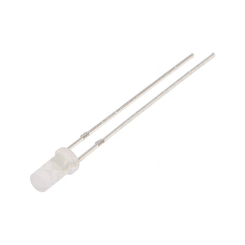 LED 3mm verde 750-1120mcd 140° plat 2 term | Electronic-mag.ro | Componente Electronice