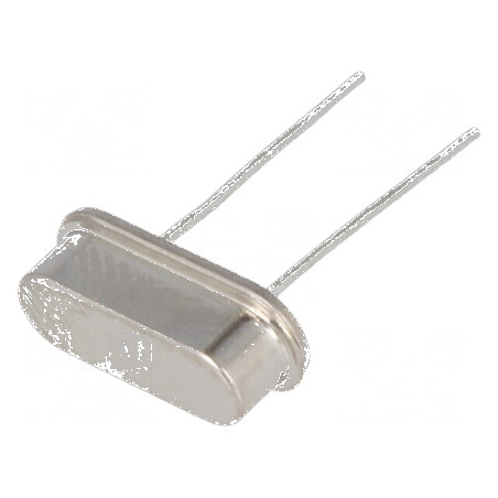 Rezonator cu cuarț 6,144MHz ±30ppm 20pF THT HC49-S | Electronic-mag.ro | Componente Electronice