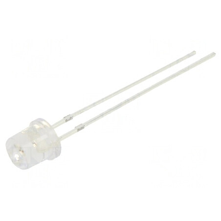 LED 5mm portocalie 1120-1560mcd 140° plat | Electronic-mag.ro | Componente Electronice