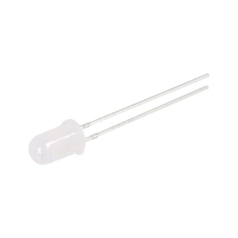 LED 5mm portocalie 220-330mcd 60° convex 66mW | Electronic-mag.ro | Componente Electronice