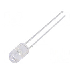 LED 5mm portocalie 5800-7000mcd 30° convex | Electronic-mag.ro | Componente Electronice