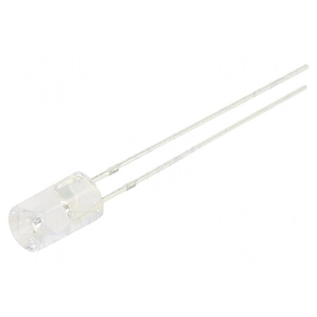 LED 5mm portocalie 150-250mcd 120° concav | Electronic-mag.ro | Componente Electronice