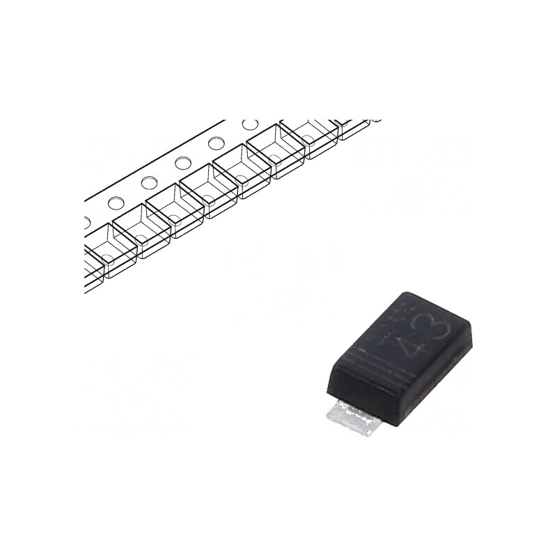 Diodă redresoare SMD 200V 0,7A 25ns SOD123F Ufmax 0,85V | Electronic-mag.ro | Componente Electronice