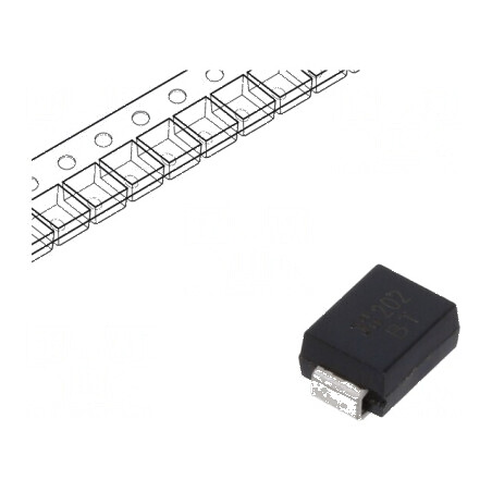 Diodă TVS bidirecțională 600W 20÷23,3V 20,5A SMB rolă, bandă | Electronic-mag.ro | Componente Electronice