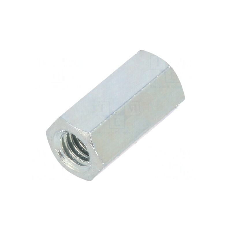 Piuliță distanțieră filetată 8mm M2,5 hexagonală | Electronic-mag.ro | Componente Electronice