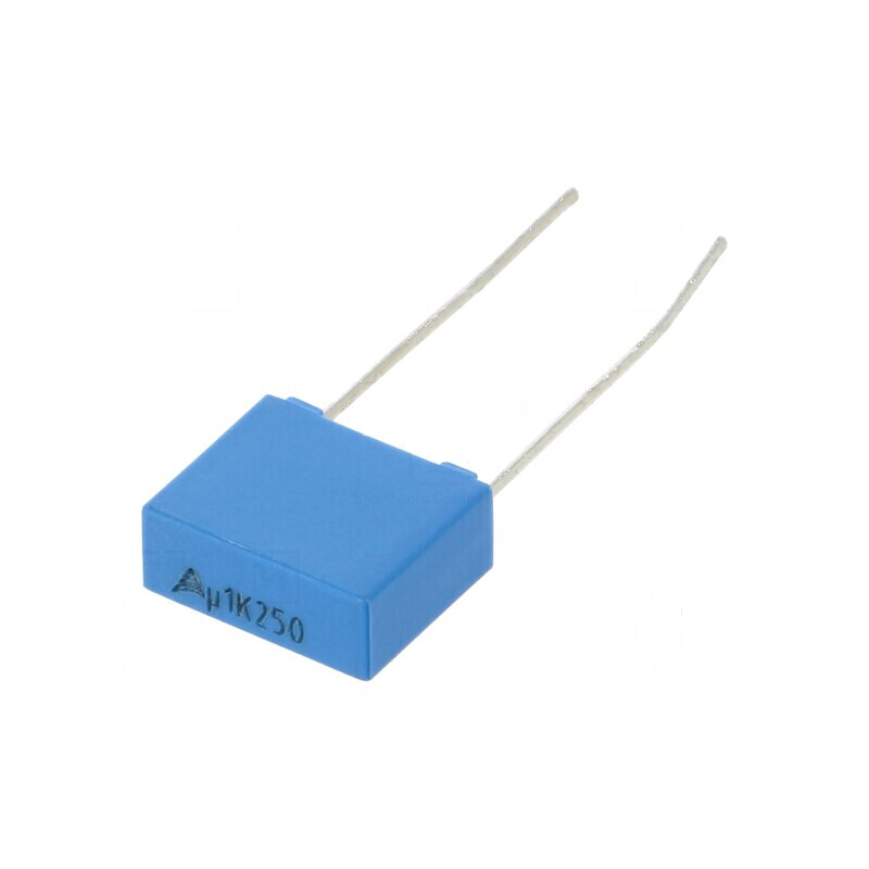 Condensator poliester 0,1uF 160VAC 250VDC 7,5mm ±10% THT | Electronic-mag.ro | Componente Electronice