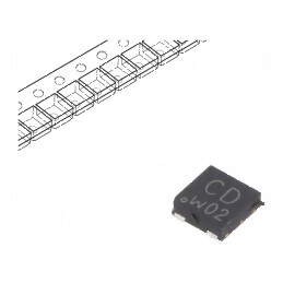 Tranzistor NPN bipolar 45V 1A DFN2020D-3 SOT1061D | Electronic-mag.ro | Componente Electronice