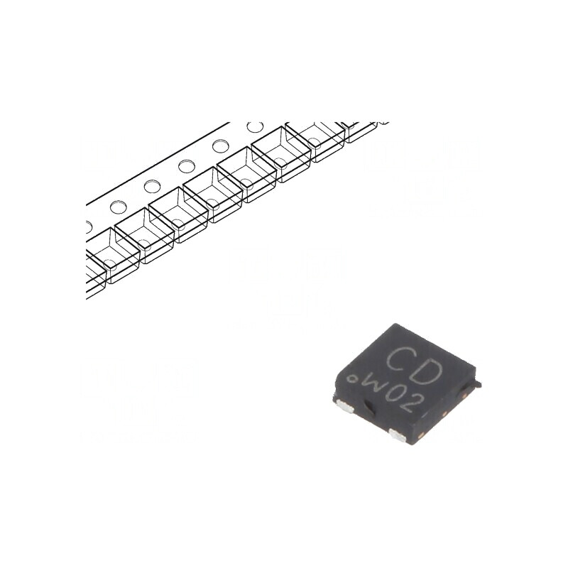 Tranzistor NPN bipolar 45V 1A DFN2020D-3 SOT1061D | Electronic-mag.ro | Componente Electronice