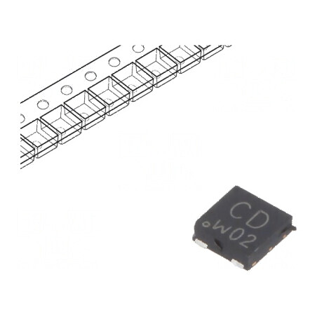 Tranzistor NPN bipolar 45V 1A DFN2020D-3 SOT1061D | Electronic-mag.ro | Componente Electronice
